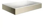 hansgrohe AXOR Suite Aufsatzwaschtisch, eckig, 600x600mm, mit Metallrahmen, ohne