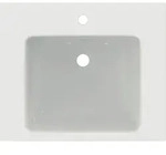 Ideal Standard i.life B M&ouml;belwaschtisch 610mm, 1 Hahnloch, mit &Uuml;berlauf, T460501,