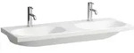 LAUFEN LUA Doppelwaschtisch, 1 Hahnloch, ohne &Uuml;berlauf, 1200x460mm,...
