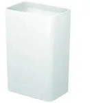 BetteArt Monolith Waschtisch, ohne Hahnloch, ohne &Uuml;berlauf, 600x400x100mm,