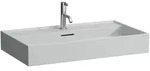 LAUFEN Kartell Waschtisch unterbauf&auml;hig, 1 Hahnloch, mit &Uuml;berlauf, 800x460mm,