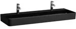 LAUFEN VAL Waschtisch, unterbauf&auml;hig, 1 Hahnloch, mit &Uuml;berlauf, 1200x420mm,