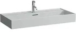 LAUFEN Kartell Waschtisch unterbauf&auml;hig, 1 Hahnloch, mit &Uuml;berlauf, 1000x460mm,