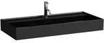 LAUFEN Kartell Aufsatzwaschtisch, 3 Hahnl&ouml;cher, mit &Uuml;berlauf, 1000x460mm,
