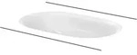 BetteComodo Unterbau-Waschtisch, ohne Hahnloch, ohne &Uuml;berlauf, 574x380x120mm,