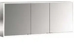 emco prime Lichtspiegelschrank, 1600 mm, 3 T&uuml;ren, mit verspiegelten...