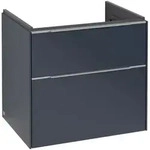 Villeroy & Boch Subway 3.0 Waschbeckenunterschrank, LED-Beleuchtung, 2 Ausz&uuml;ge,