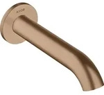 hansgrohe AXOR Uno Wanneneinlauf, gebogen, Ausladung 178mm, 38411310, Farbe:...