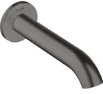 hansgrohe AXOR Uno Wanneneinlauf, gebogen, Ausladung 178mm, 38411340, Farbe: Brushed