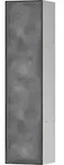 hansgrohe XtraStoris Rock Toilettenb&uuml;rstenhalter, mit Ablage, befliesbare T&uuml;r,