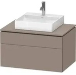 Duravit L-Cube Konsolenwaschtischunterbau wandh&auml;ngend, inklusive...
