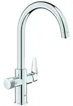 GROHE Blue Pure Baucurve Sp&uuml;ltischbatterie, C-Auslauf, Ausladung 223mm,...