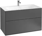 Villeroy & Boch Finion Waschtischunterschrank, 2 Ausz&uuml;ge, mit integrierter