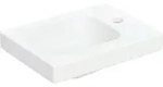 Geberit iCon Light Handwaschbecken, 38 cm x 28 cm, ohne Hahnloch, ohne...