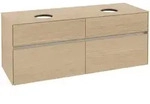 Villeroy & Boch Collaro Waschbeckenunterschrank, f&uuml;r 2 Waschbecken,...