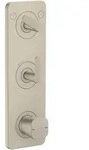 hansgrohe AXOR Citterio C Thermostatmodul 380/120 Unterputzmodell mit Platte f&uuml;r 2