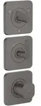 hansgrohe AXOR Citterio C Thermostatmodul 380/120 Unterputzmodell mit Rosetten f&uuml;r 3