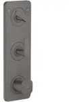 hansgrohe AXOR Citterio C Thermostatmodul 380/120 Unterputzmodell mit Platte f&uuml;r 2