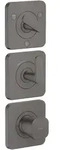hansgrohe AXOR Citterio C Thermostatmodul 380/120 Unterputzmodell mit Rosetten f&uuml;r 3