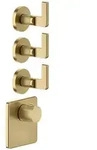 Gessi Inciso- Fertigmontage-Set f&uuml;r 3/4 Hochleistungs Unterputz-Thermostat,