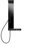 Gessi HI-FI, Duschkombination zur Aufputz-Wandmontage mit Thermostat, 3 Funktionen,