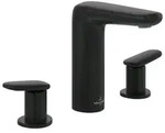 Villeroy & Boch Antao Dreiloch-Waschtischarmatur, Ausladung 115mm, mit Push-Open