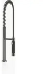 Dornbracht Profibrausengarnitur, runde Rosette, Antikalk-System, 27799970-19, Farbe: