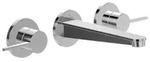 Villeroy & Boch Conum Dreiloch-Waschtischarmatur, Ausladung 189mm, ohne