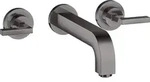 hansgrohe AXOR Citterio 3-Loch Waschtischarmatur Unterputz, Auslauf 222mm,