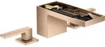 hansgrohe AXOR MyEdition 3-Loch Waschtischarmatur 70 mit Push-Open...