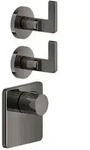 Gessi Inciso- Fertigmontage-Set f&uuml;r 3/4 Hochleistungs Unterputz-Thermostat,