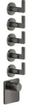 Gessi Inciso- Fertigmontage-Set f&uuml;r 3/4 Hochleistungs Unterputz-Thermostat,