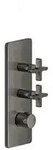 Gessi Inciso+ Fertigmontage-Set f&uuml;r 3/4 Hochleistungs Unterputz-Thermostat, eine