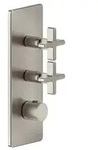 Gessi Inciso+ Fertigmontage-Set f&uuml;r 3/4 Hochleistungs Unterputz-Thermostat, eine