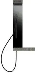Gessi HI-FI, Duschkombination zur Aufputz-Wandmontage mit Thermostat, 3 Funktionen,