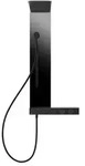 Gessi HI-FI, Duschkombination zur Aufputz-Wandmontage mit Thermostat, 3 Funktionen,