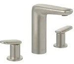 Villeroy & Boch Antao Dreiloch-Waschtischarmatur, Ausladung 115mm, mit Push-Open