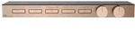 Gessi HI-FI, Fertigmontageset f&uuml;r 3/4 Hochleistungs-Thermostat mit Tasten-Bedienung,