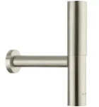 hansgrohe AXOR flowstar Designsiphon, 51303800, Farbe: Edelstahl-Optik