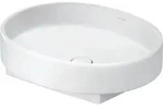 Duravit Balcoon Aufsatzbecken, geschliffen, ohne Hahnloch, oval, 550&times;450mm,
