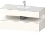 Duravit Collection One Einbauwaschtisch mit Konsolenwaschtischunterbau,