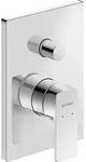 Duravit Manhattan Einhebelmischer Unterputzmodell Set, 2 Verbraucher, chrom,