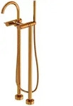 Steinberg Serie 100 Wannenarmatur, freistehende Zweigriff-Armatur, Ausladung...