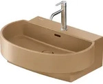 Duravit Balcoon Waschtisch, Hahnlochbank, 1 Hahnloch, mit &Uuml;berlauf, mit