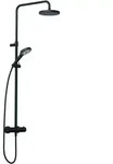 KLUDI DIVE Thermostat Dual Shower System, horizontal und vertikal verstellbarem Rohr,