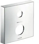 hansgrohe AXOR Verl&auml;ngerungsrosette, eckig, 2-Loch, 0-1-2 Markierung,