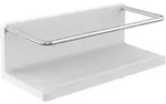 emco round Wandkorb mit verdeckter Befestigung, 225x75x100mm, 434500100, Farbe:...