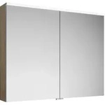 burgbad Eqio Spiegelschrank mit LED-Aufsatzleuchte, 2-t&uuml;rig, 1000x800x170mm,