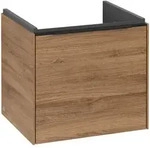 Villeroy & Boch Subway 3.0 Waschbeckenunterschrank, LED-Beleuchtung, 1 Auszug,