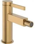 hansgrohe Finoris Einhebel-Bidetmischer mit Push-Open Ablaufgarnitur, Ausladung